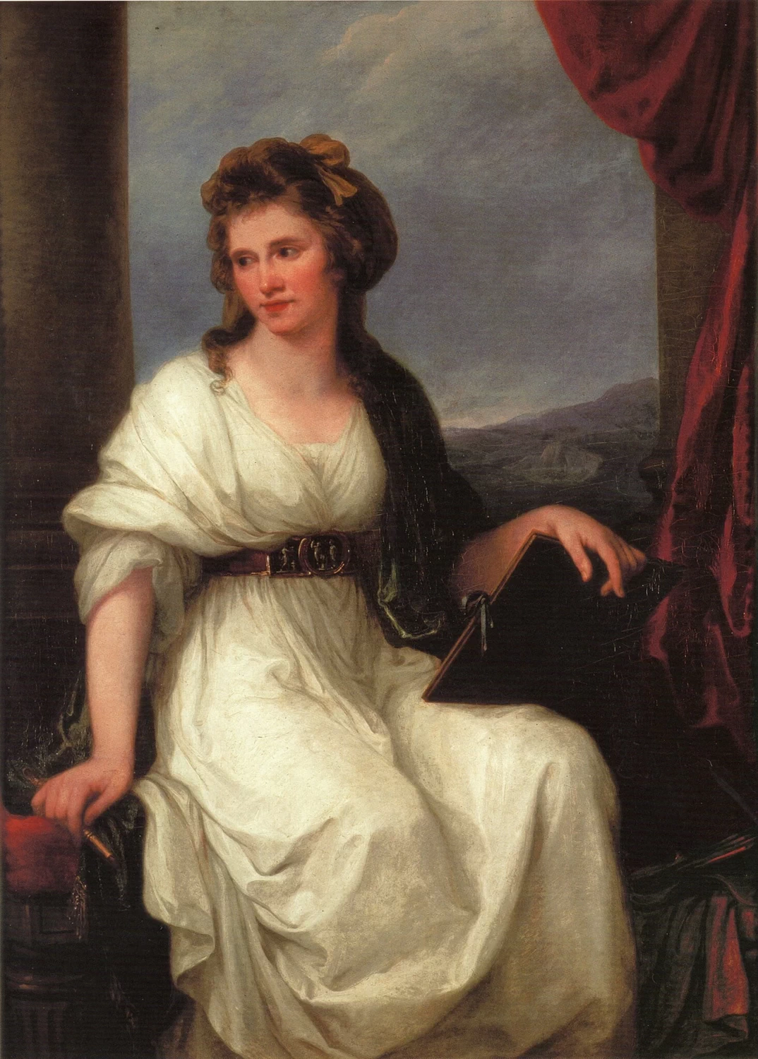 Angelika Kauffmann - Autoritratto come musa, Galleria degli Uffizi, Firenze